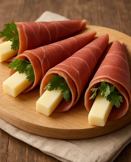 “Cucuruchos” de jamón