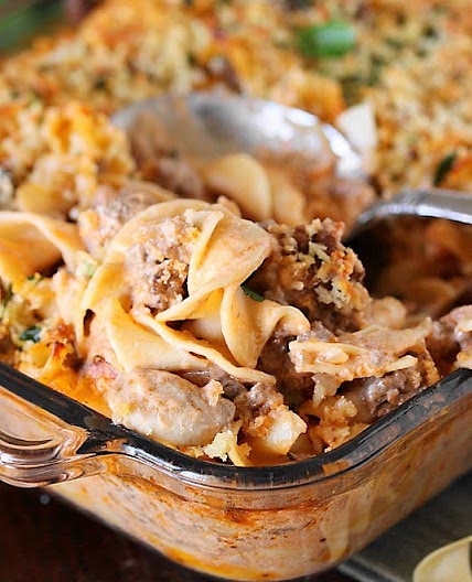 Beef Stroganoff Casserole