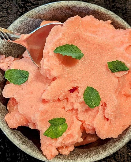 3 Ingredient Watermelon Sorbet