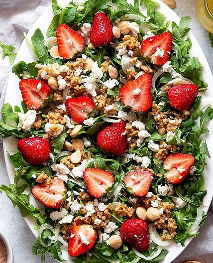 Spinach Strawberry Salad