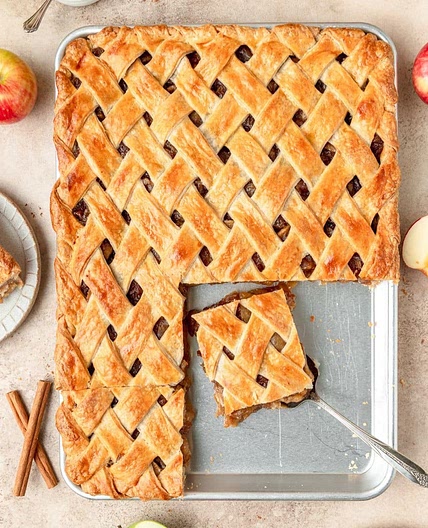 Apple Slab Pie