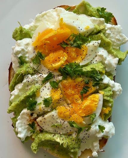 High Protein Avocado Toast