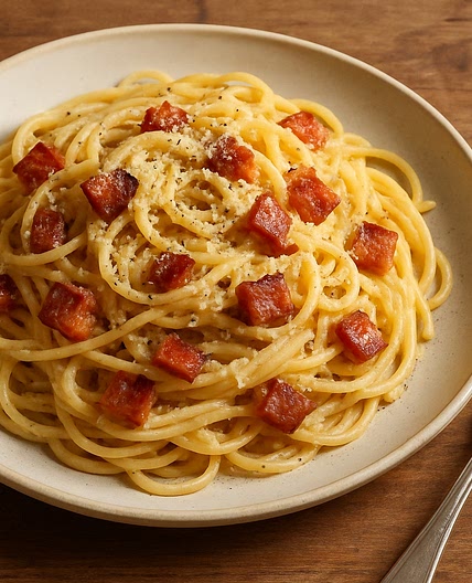 Dad’s Spaghetti Carbonara
