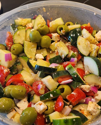 Herculean Greek Salad