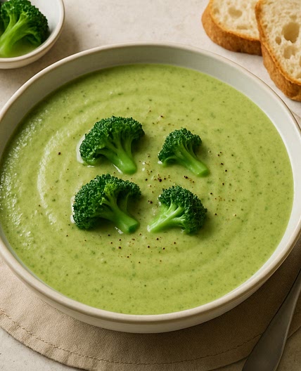 Crema de brócoli
