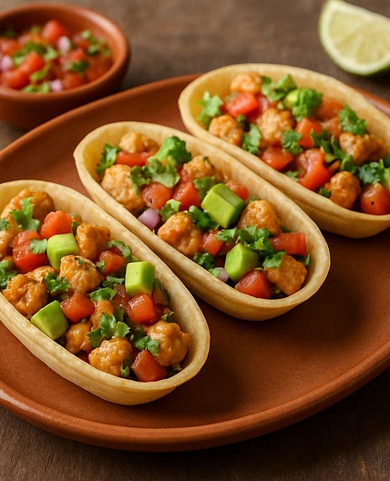 Barquitos de pollo