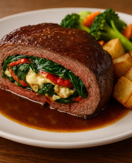 Filete relleno