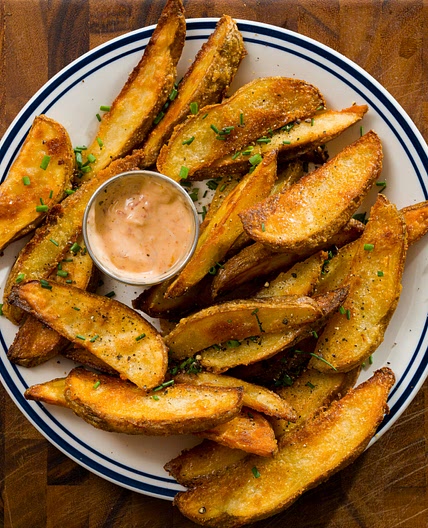 Oven Baked Potato Wedges