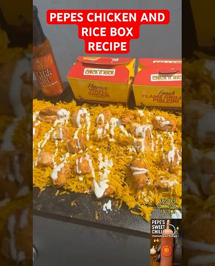 Pepe’s Chicken & Rice Box