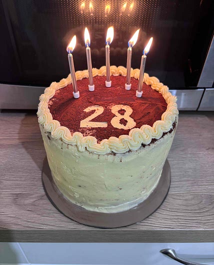 Tiramisu layer cake