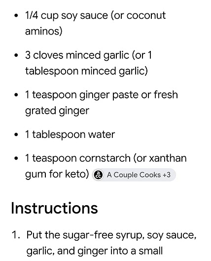Honey garlic sauce keto