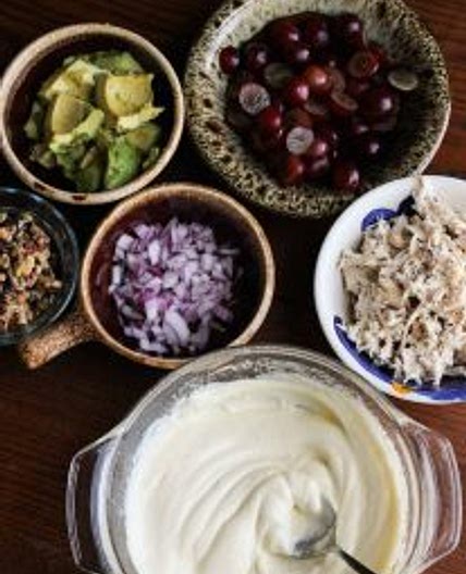 Whole30 / Paleo Chicken Salad With Walnuts!