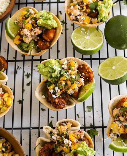 Elote Shrimp Cups