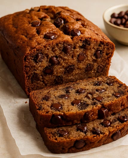 Brown Butter Chocolate Chip Banana Bread