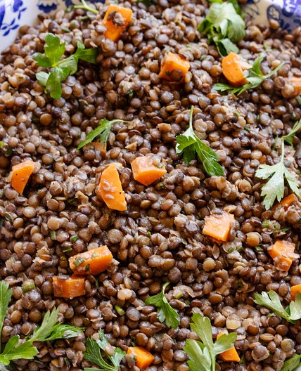 French Lentil Salad - Salade de Lentilles