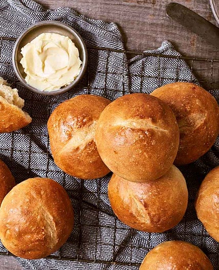 Crusty European-Style Hard Rolls