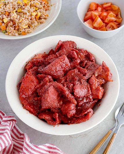 Homemade Pork Tocino
