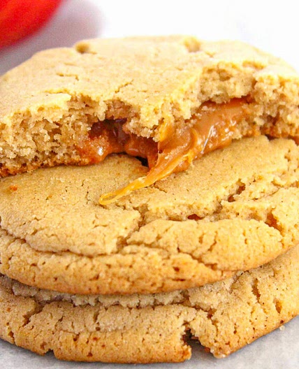 Caramel Apple Cider Cookies