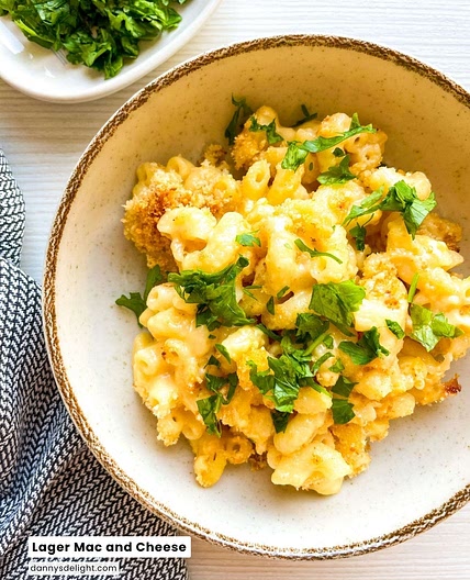 Baked Mac and Cheese with Lager