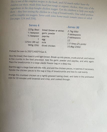Real Chicken Nuggets (Jamie Oliver)
