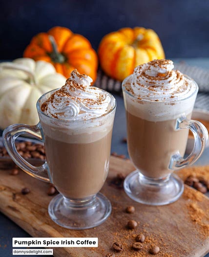 Pumpkin Spice Irish Coffee
