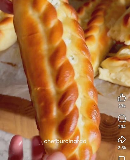 Braided Cheese Bread (Makes 10)