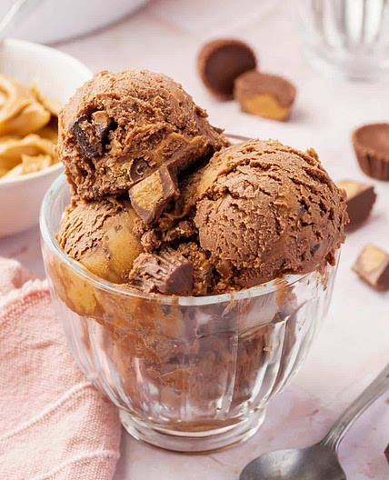 Chocolate Peanut Butter Ice Cream