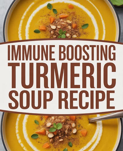 Immune Boosting Turmeric Soup Recipe