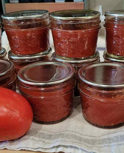 Homemade Tomato Paste Recipe