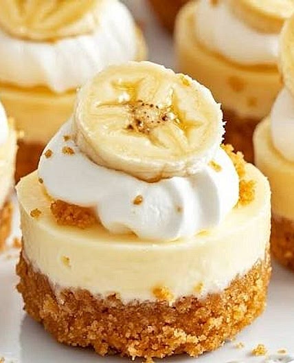 Freezer Banana Cheesecake Cups