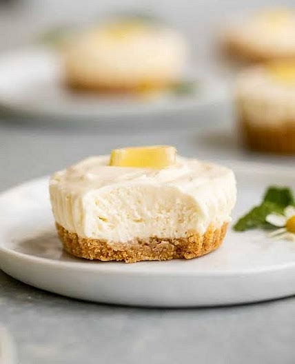 Lemon Cheesecake Bites