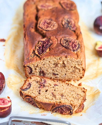 Banana and Fig Whole Wheat Vegan Bread