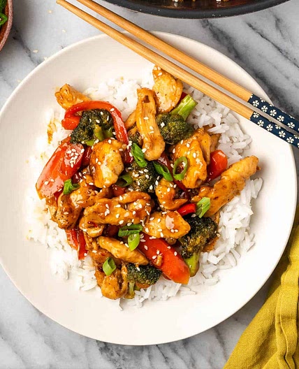 Teriyaki Chicken and Broccoli