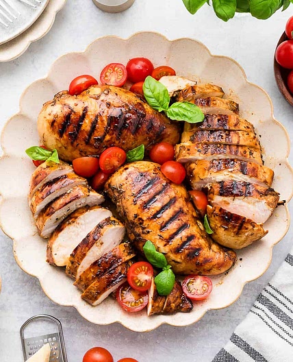 Balsamic Chicken (Grill or Stove)