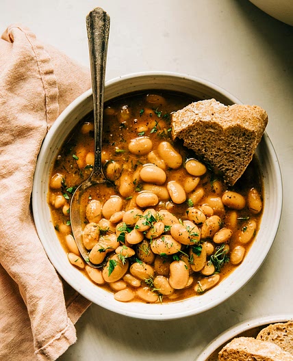 Rosemary Brothy Beans