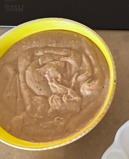 Homemade taramasalata