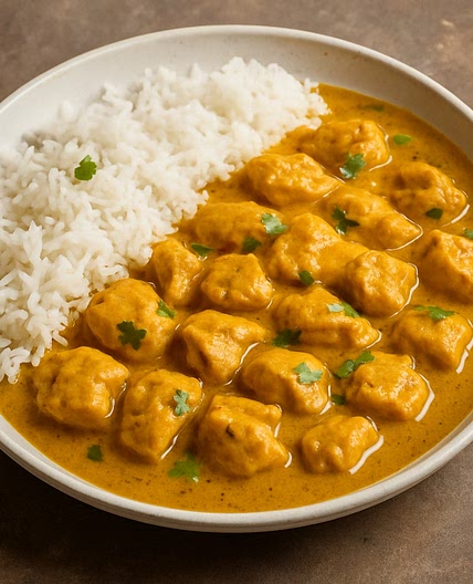 Pollo en curry