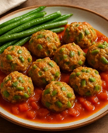 Albóndigas de ejotes
