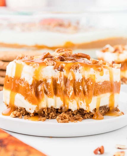 BEST Pumpkin Delight Recipe (Easy No-Bake Dessert)
