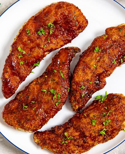 Air Fryer Honey BBQ Chicken Tenders