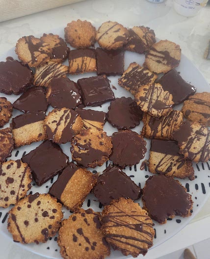 Biscuits amandes et avoine