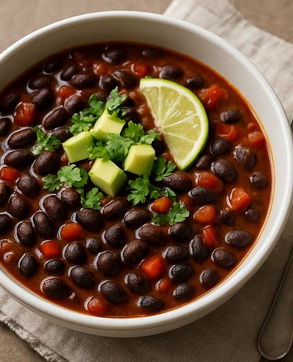 Simple Black Bean Chili