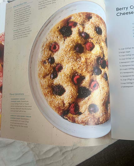 Berry Cream Cheese Cake