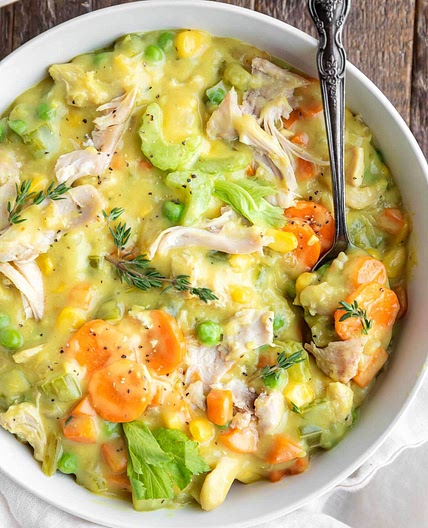 Chicken Pot Pie Soup