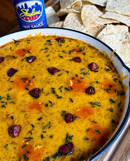 Blackstone Chili Cheese Dog Dip