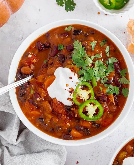 Vegetarian Pumpkin Chili