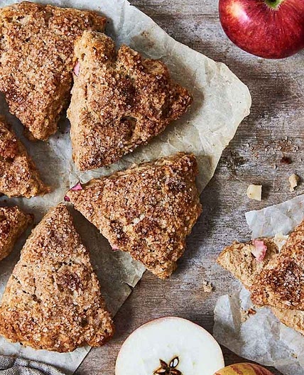 Fresh Apple Cinnamon Scones