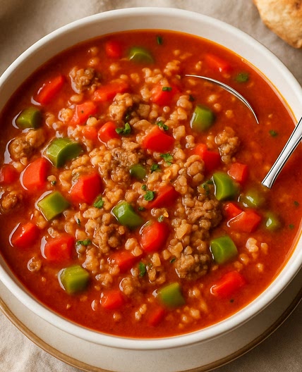 Stuffed Pepper Soup