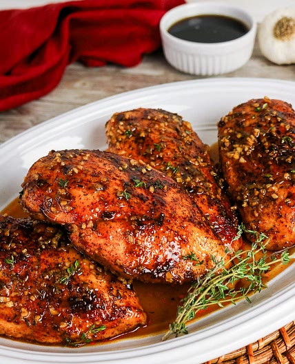 Easy Maple Glazed Chicken