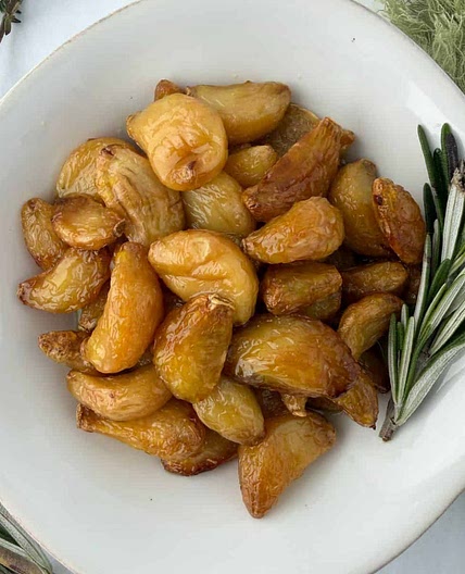 Garlic Confit With Thyme and Rosemary